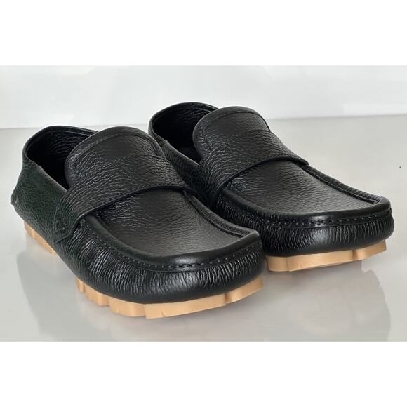 Bottega Veneta Men’s Leather Shore Loafer Shoes Black 10 US (43) 786809 NIB $990 main image 5